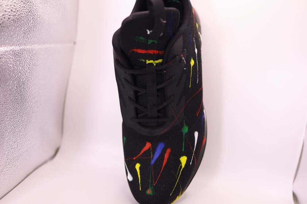 Soulsfeng Olympic Spray Paint Splatter Men's Running Shoes Size 13 - Picture 14 of 16